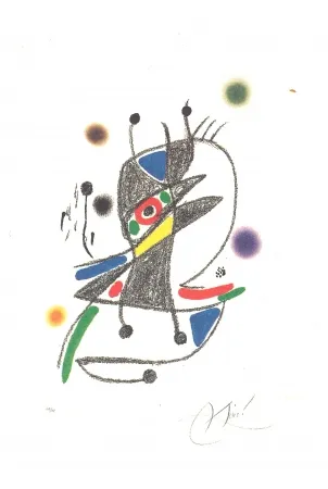 リトグラフ Miró - Maravillas Con Variaciones Acrósticas En El Jardín De Miró