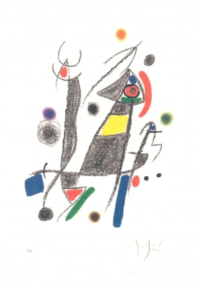 リトグラフ Miró - Maravillas Con Variaciones Acrósticas En El Jardín De Miró