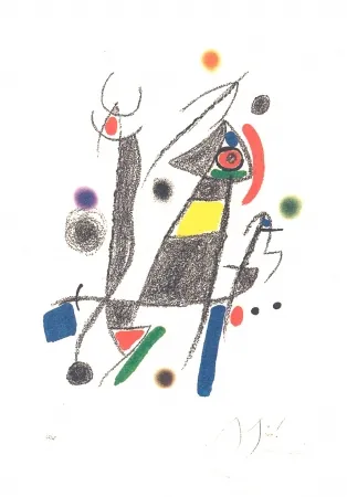 リトグラフ Miró - Maravillas Con Variaciones Acrósticas En El Jardín De Miró
