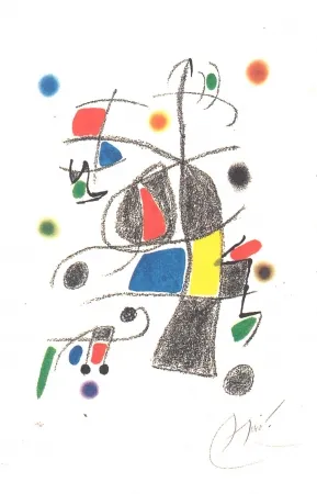 リトグラフ Miró - Maravillas Con Variaciones Acrósticas En El Jardín De Miró