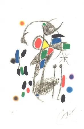 リトグラフ Miró - Maravillas Con Variaciones Acrósticas En El Jardín De Miró
