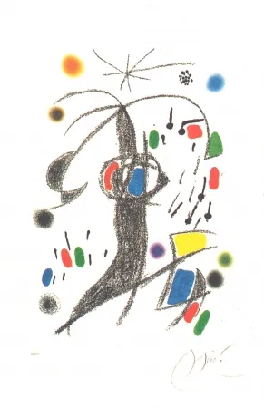 リトグラフ Miró - Maravillas Con Variaciones Acrósticas En El Jardín De Miró