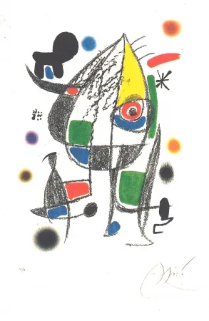 リトグラフ Miró - Maravillas Con Variaciones Acrósticas En El Jardín De Miró