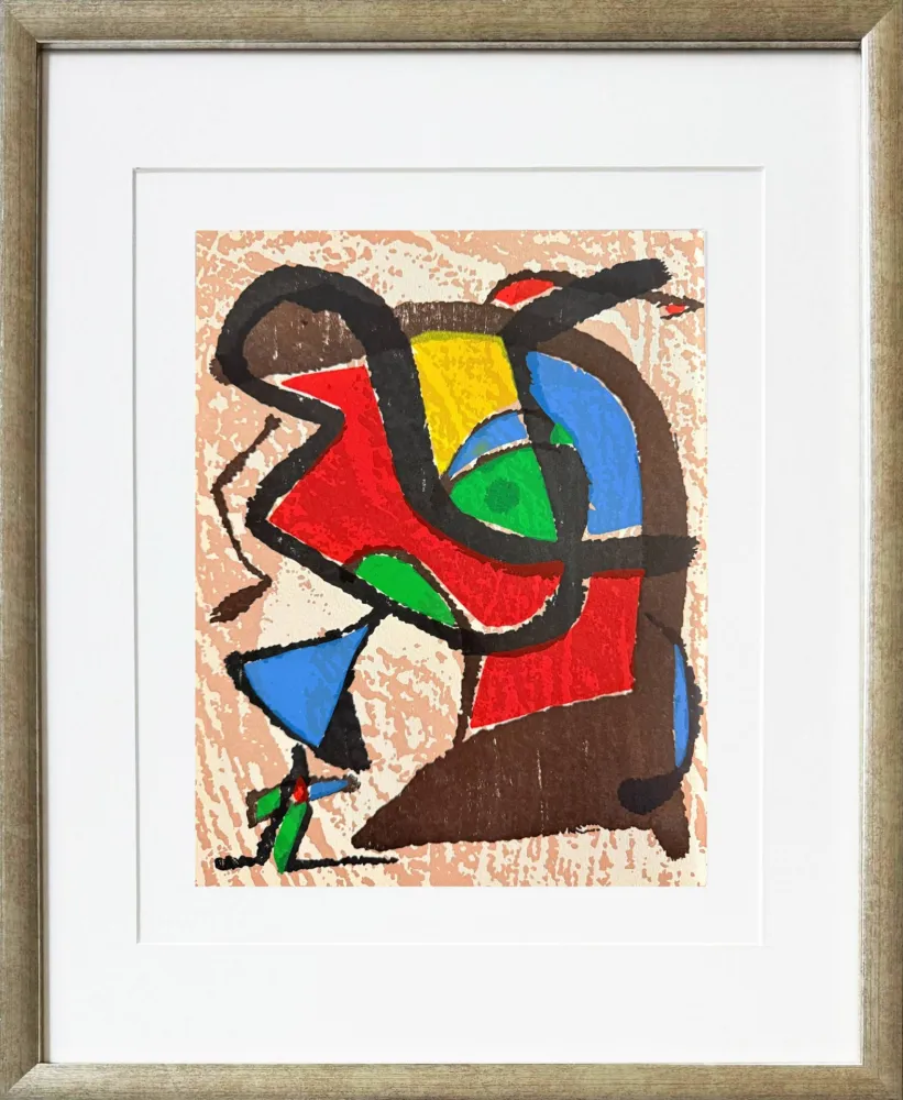 木版 Miró - Miro Engraver IV