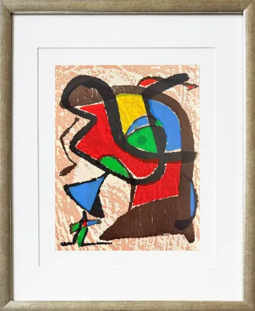 木版 Miró - Miro Engraver IV