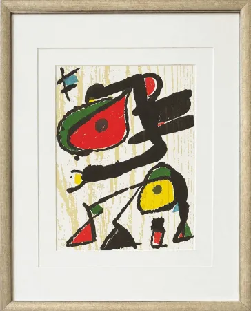木版 Miró - Miro Engraver V