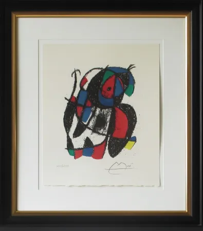 リトグラフ Miró - Miro lithographe II