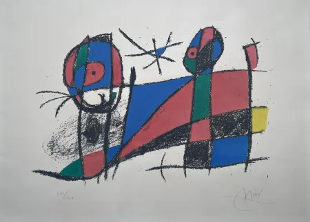 リトグラフ Miró - Miro Lithographe II 