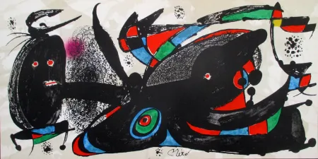 リトグラフ Miró - Miro Sculpteur Anglais