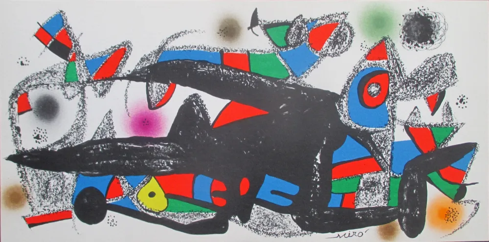 リトグラフ Miró - Miro Sculpteur Danois