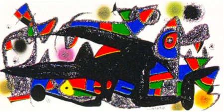 リトグラフ Miró -  Miro Sculptor -Denmark 