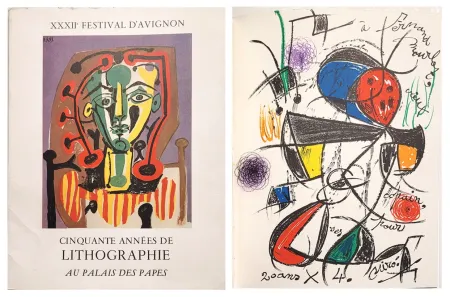 挿絵入り本 Miró - Mourlot Cinquante années de lithographie Litho Joan MIRO  