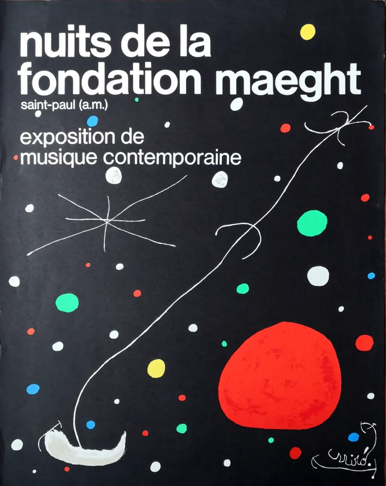 オフセット Miró - Nuits de la Fondation Maeght