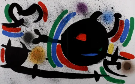 リトグラフ Miró - Original Lithographie X