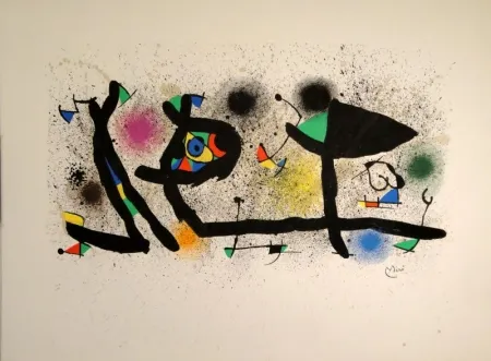 リトグラフ Miró - Sculptures