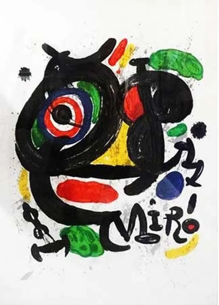 リトグラフ Miró - Sculptures