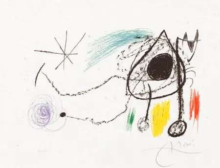 リトグラフ Miró - Sobreteixims i escultures (Textiles and Sculptures), 1972