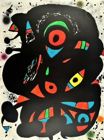 リトグラフ Miró - Strindberg Mappen 