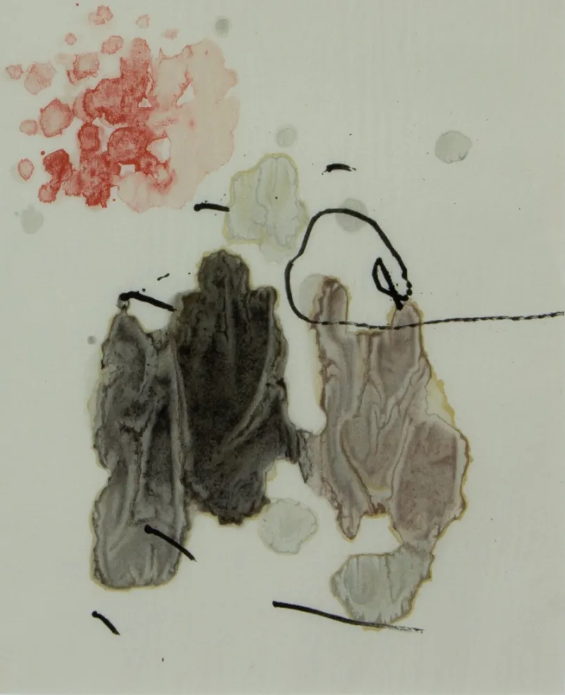 リトグラフ Miró - TRACE SUR L'EAU