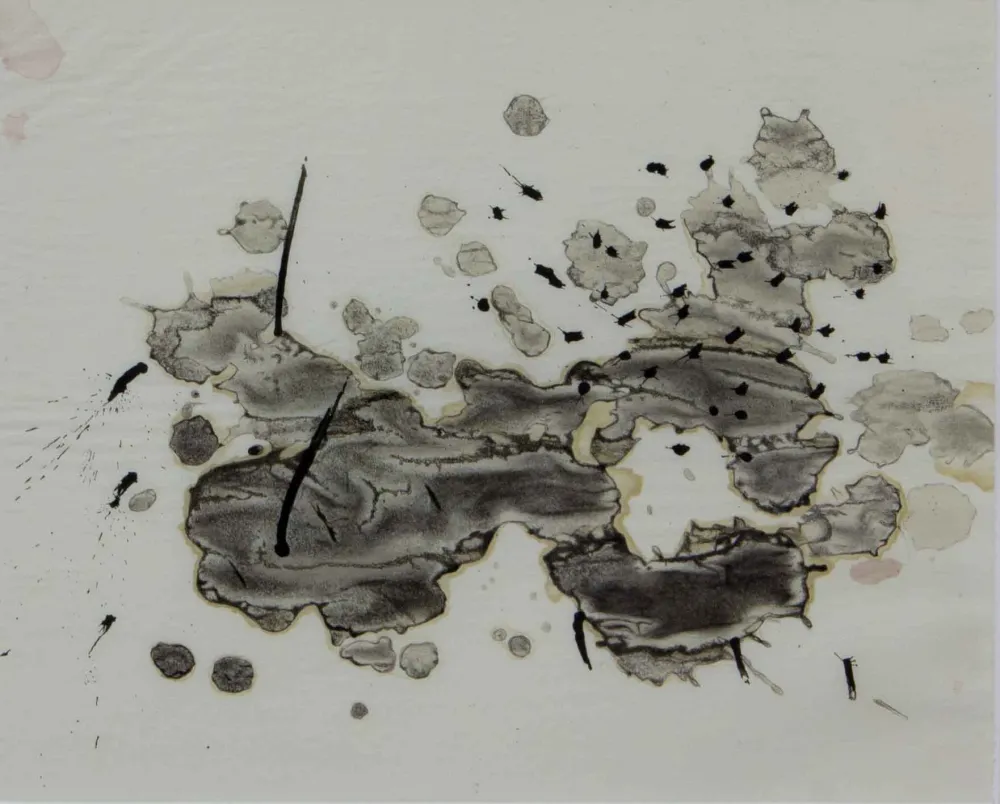 リトグラフ Miró - TRACE SUR L'EAU