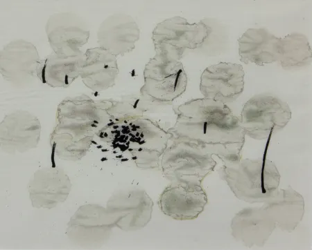 リトグラフ Miró - TRACE SUR L'EAU