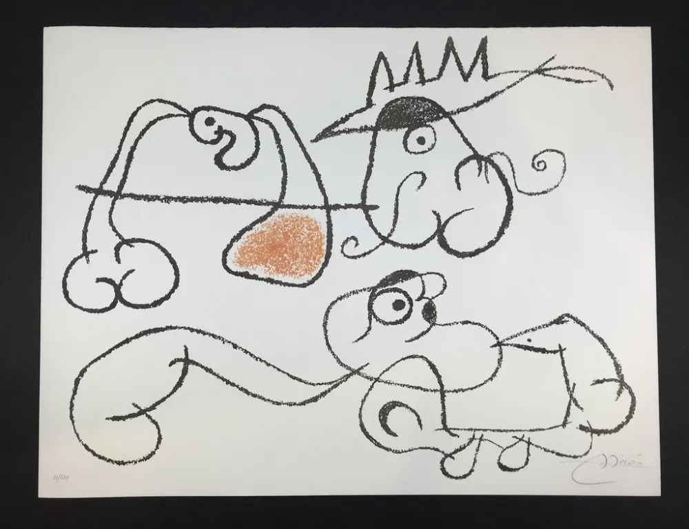 リトグラフ Miró - Ubu aux Balèares