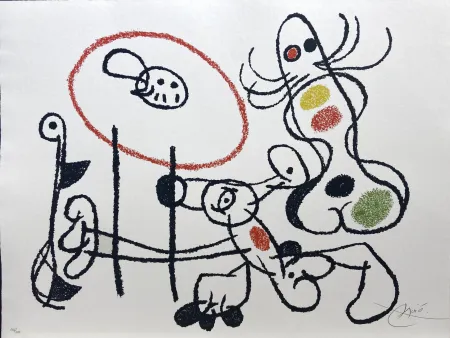 リトグラフ Miró - UBU ON THE BALEARIC ISLANDS
