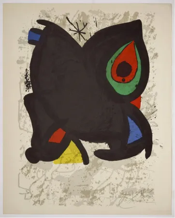 リトグラフ Miró - Untitled