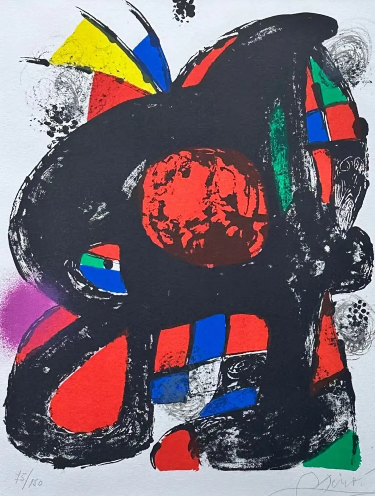 リトグラフ Miró - Untitled, from Joan Miró Lithographs IV