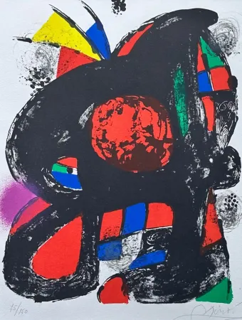 リトグラフ Miró - Untitled, from Joan Miró Lithographs IV
