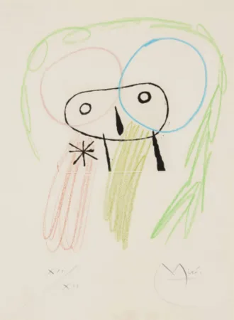 多数の Miró - Untitled (from the La bague d’Aurore portfolio)