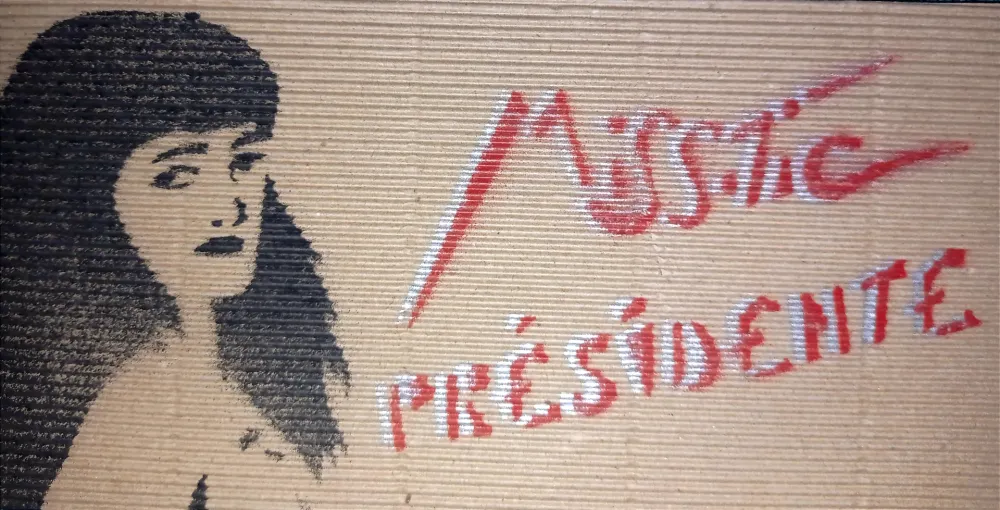 シルクスクリーン Miss.tic - MISS.TIC PRÉSIDENTE, 1994 - Livre d'artiste signée avec 12 serigraphies, Hand-signed