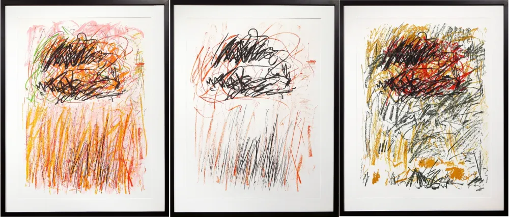 リトグラフ Mitchell - Flowers I-III from Bedford Series