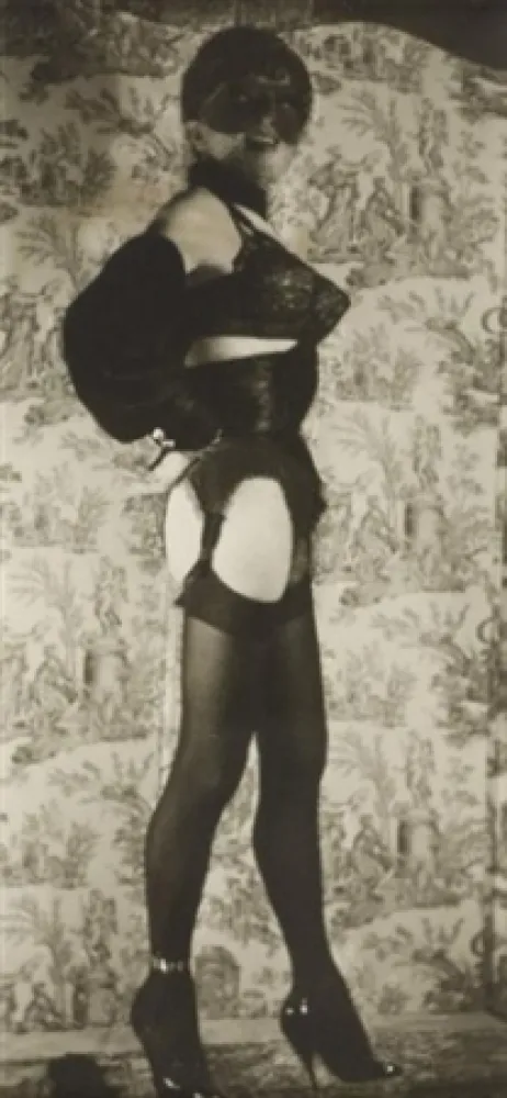 写真 Molinier - Autoportrait avec faux seins