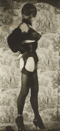 写真 Molinier - Autoportrait avec faux seins