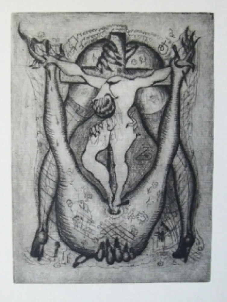 エッチング Molinier - Sans titre