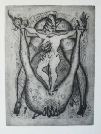 エッチング Molinier - Sans titre