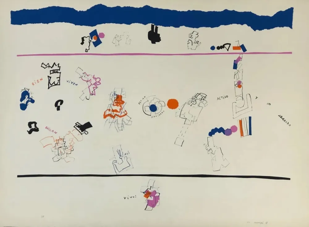 エッチング Mompó - Están naciendo