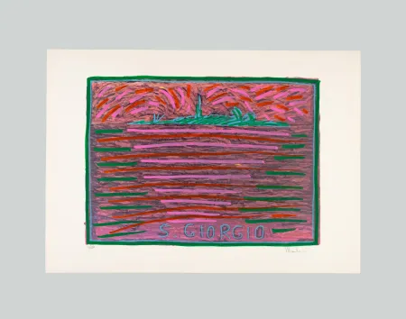 シルクスクリーン Mondino - San Giorgio