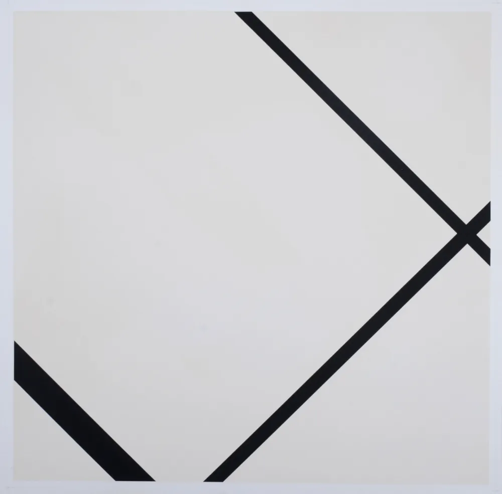 シルクスクリーン Mondrian - Fox Trot A, 1967