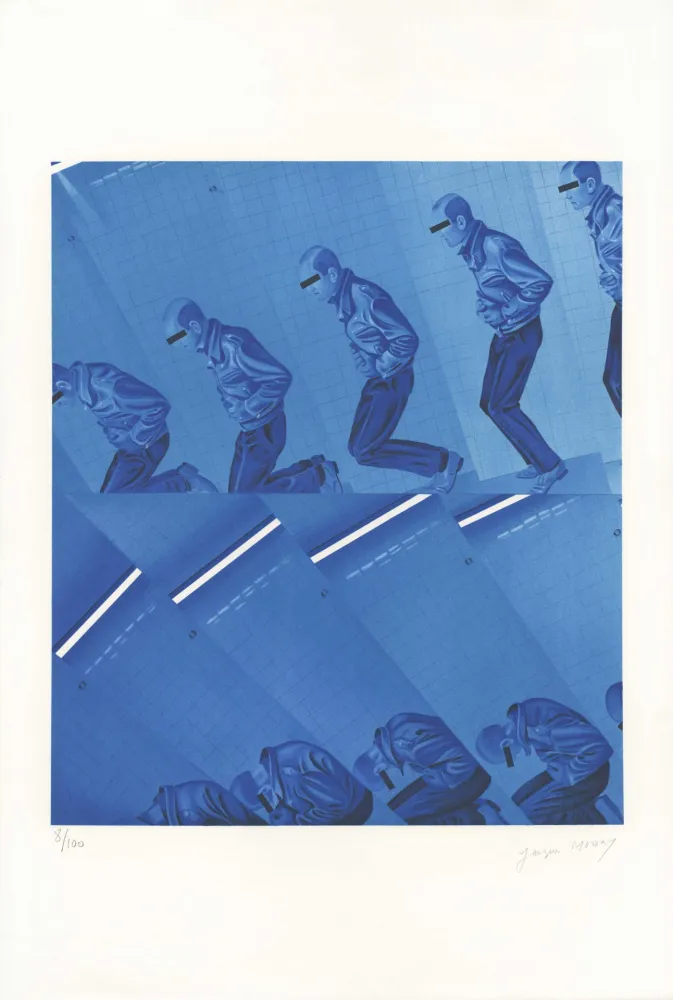 リトグラフ Monory - Meurtre n°5