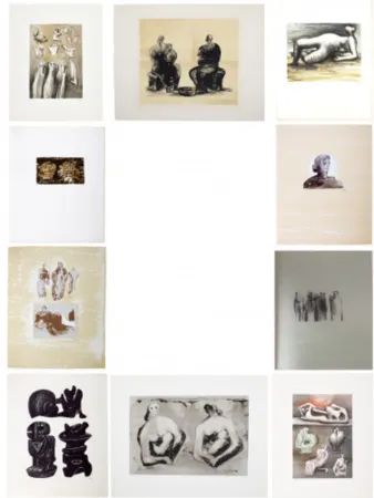 多数の Moore - Collection of 10 Prints