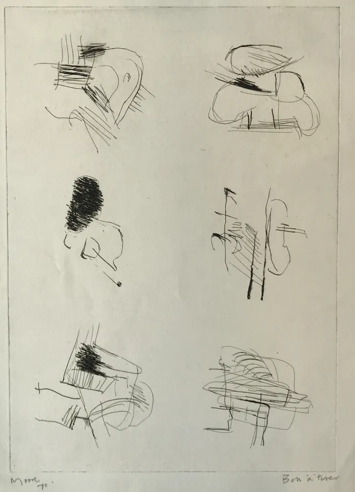 彫版 Moore - Deconstructed Figures II