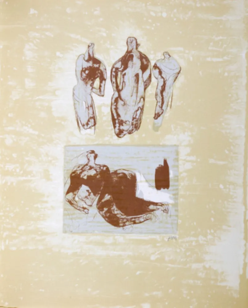 リトグラフ Moore - La Poesie: Ideas from a Sketchbook (C. 324)
