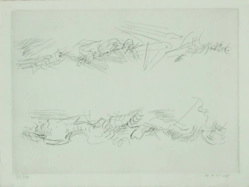 彫版 Moore - Projects for Hill Sculpture