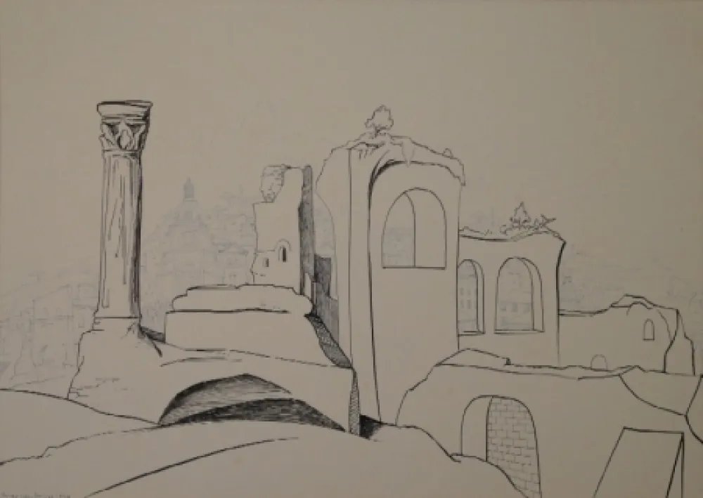 モノタイプ Moos - Römische Erinnerung