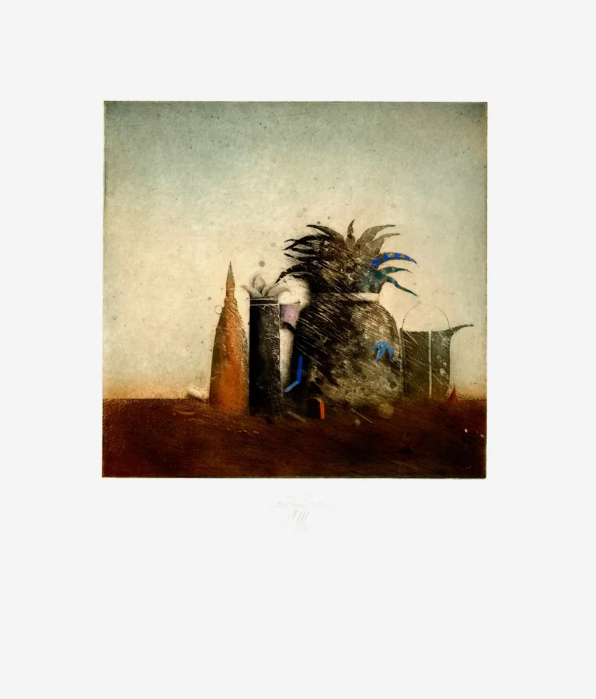 エッチングと　アクチアント Mordstein - Stilleben / Still Life