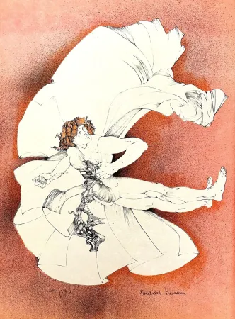 リトグラフ Moreau - Sans Titre