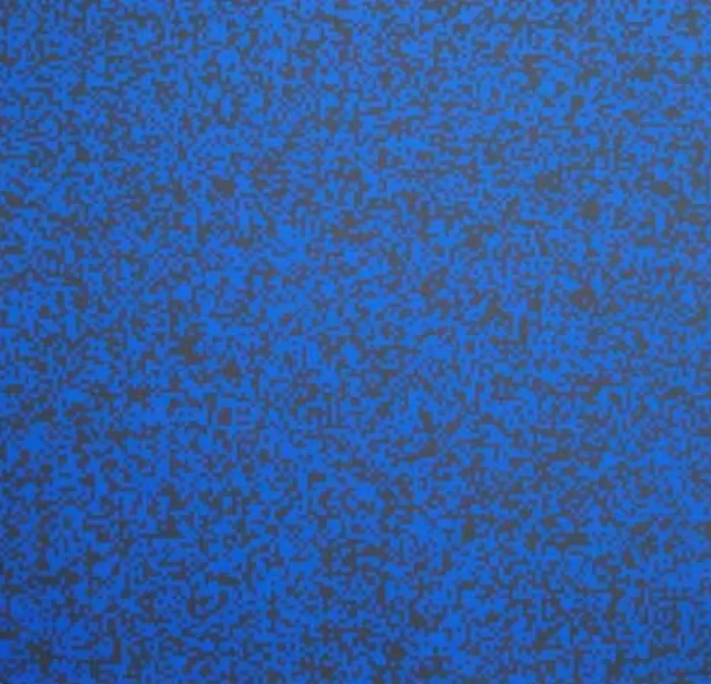 シルクスクリーン Morellet - 40 000 carrés