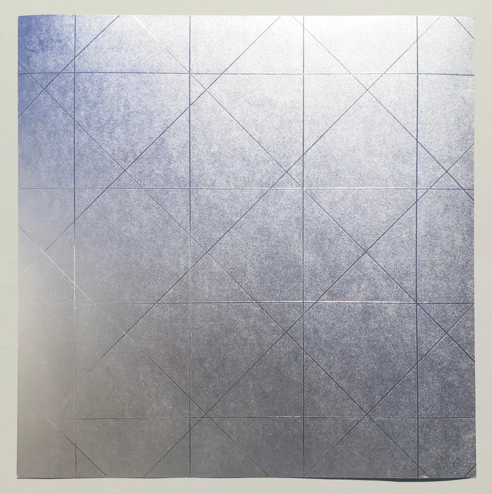 シルクスクリーン Morellet - Composizione